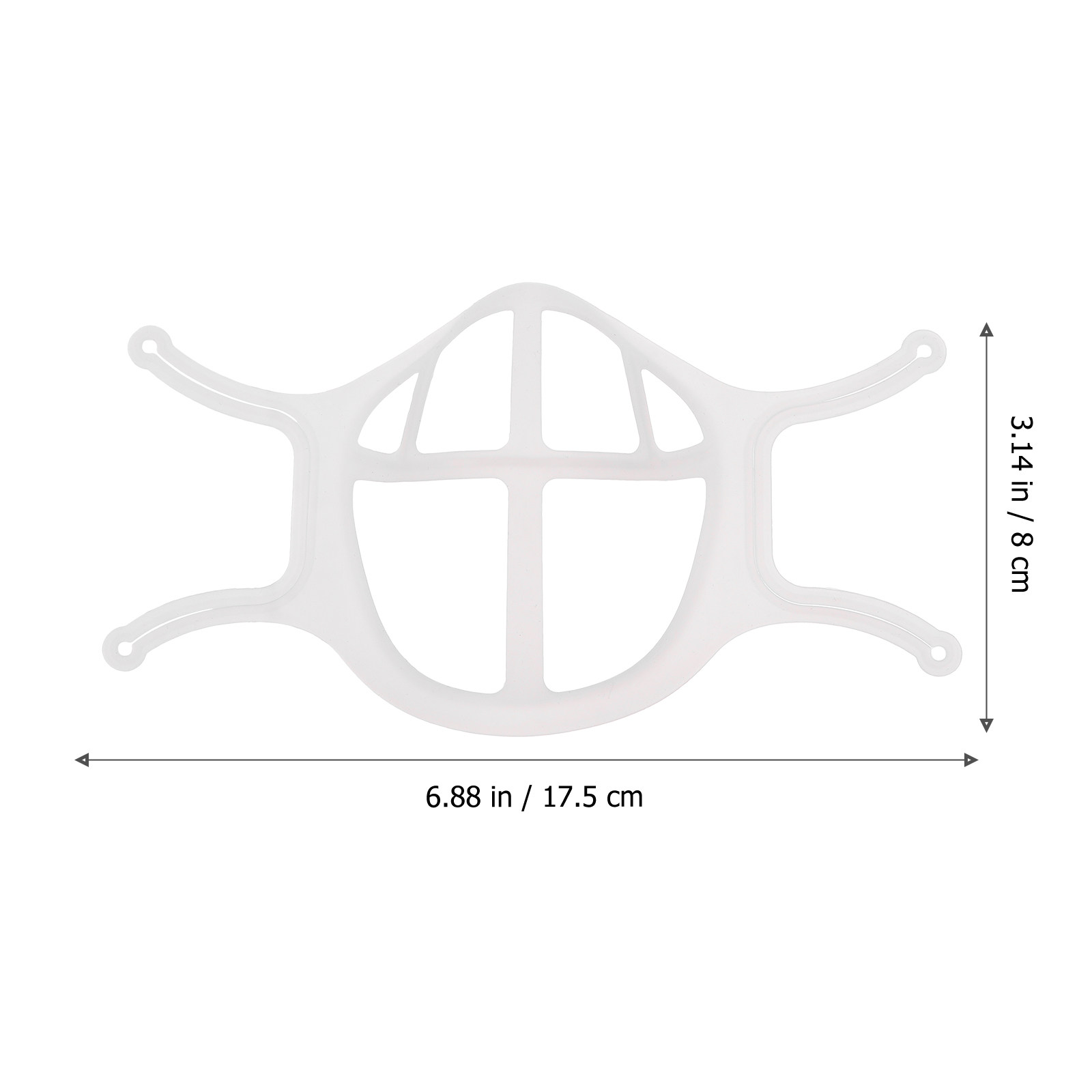 5Pcs Silicone Mask Brackets 3D - Silicone Mask Bracket ulasan dan harga
