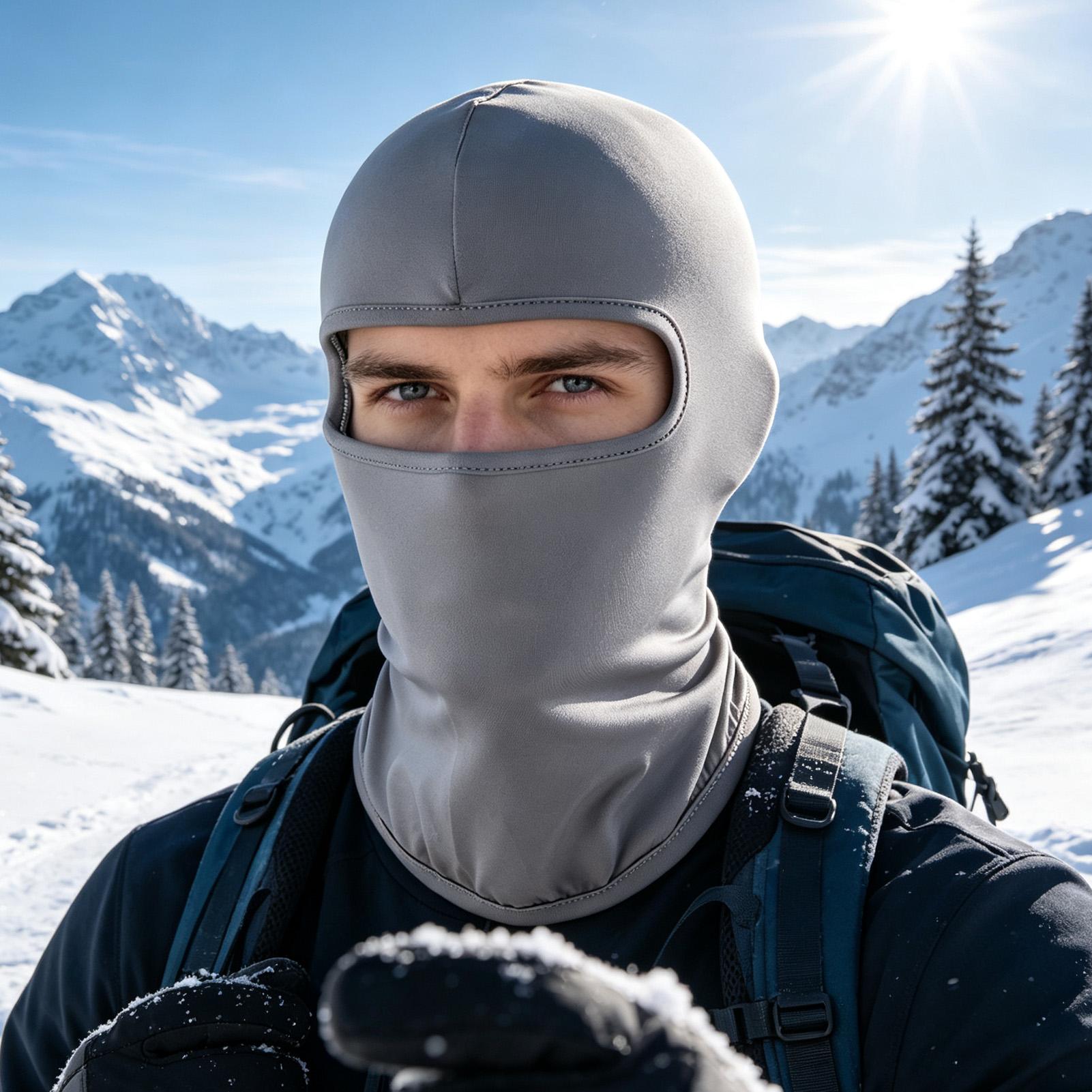 Ice Silk Full Face Mask Anti U - Sports Mask Breathable ulasan dan harga