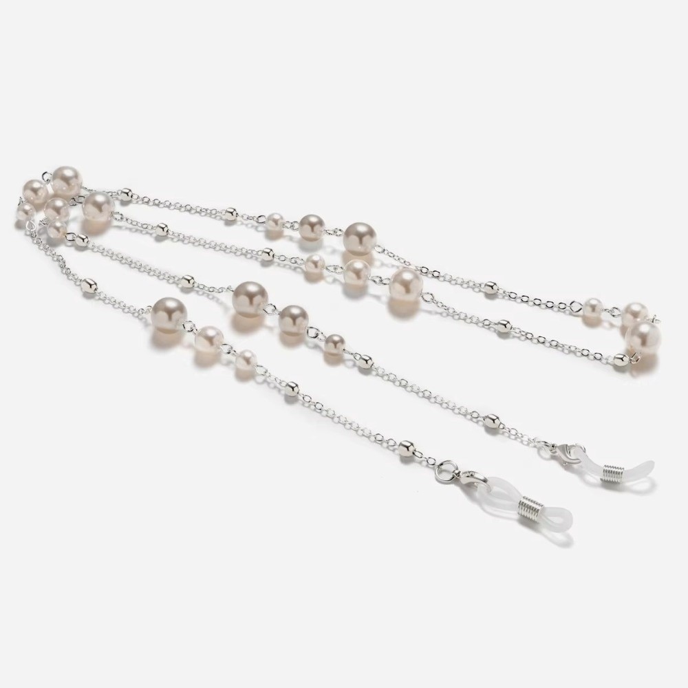 Trendy Pearl Beaded Sunglass C - Mask Lanyard Adjustable ulasan dan harga