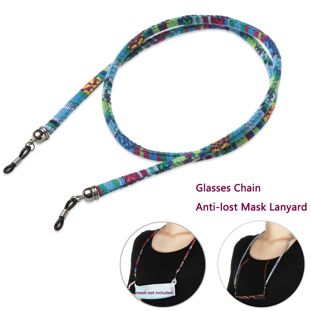 Colorful Neck Strap Sunglasses - Mask Chain Holder ulasan dan harga