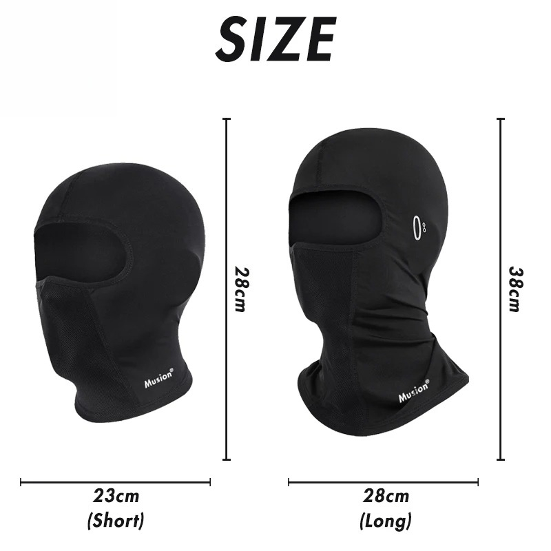 Balaclava Full Face Mask Cycli - Sports Mask Breathable ulasan dan harga